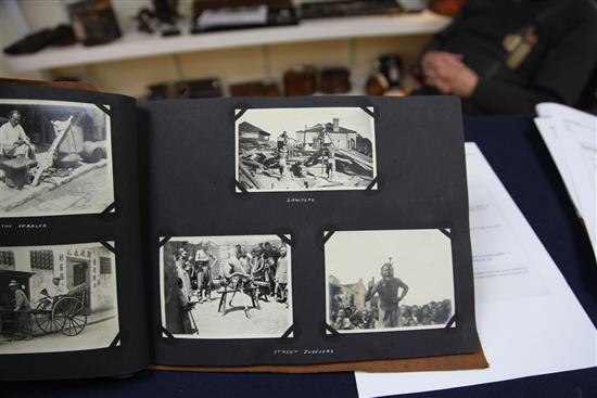 Joan Blythe - a nurse working in China: Medals and items relating to her time there including internment in the 1940s,